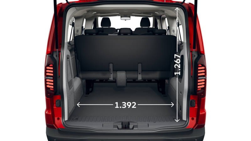Caravelle langer Radstand Laderaum