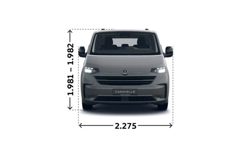Caravelle Life langer Radstand Front