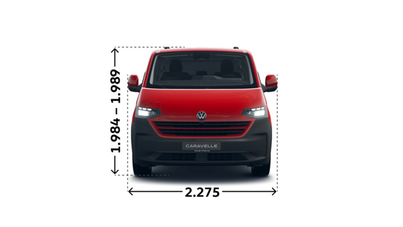 Caravelle PanAmericana kurzer Radstand Front