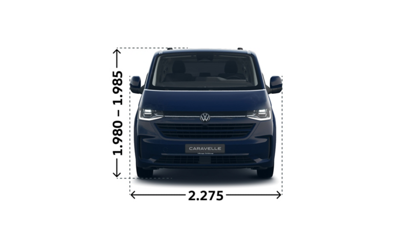 Caravelle Style kurzer Radstand Front