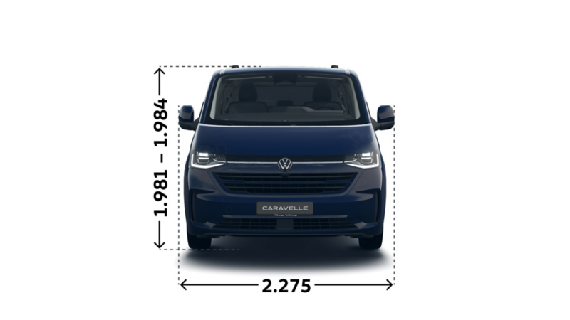 Caravelle Style langer Radstand Front