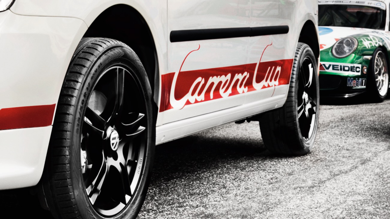 Dekal på Caddy Carrera Cup Edition