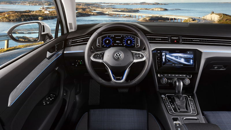 Digital cockpit in the new Passat