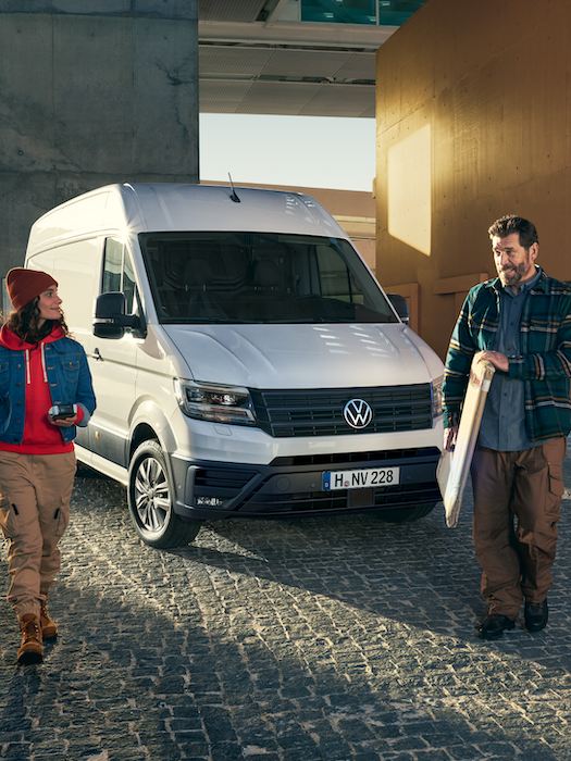 volkswagen crafter diseño exterior