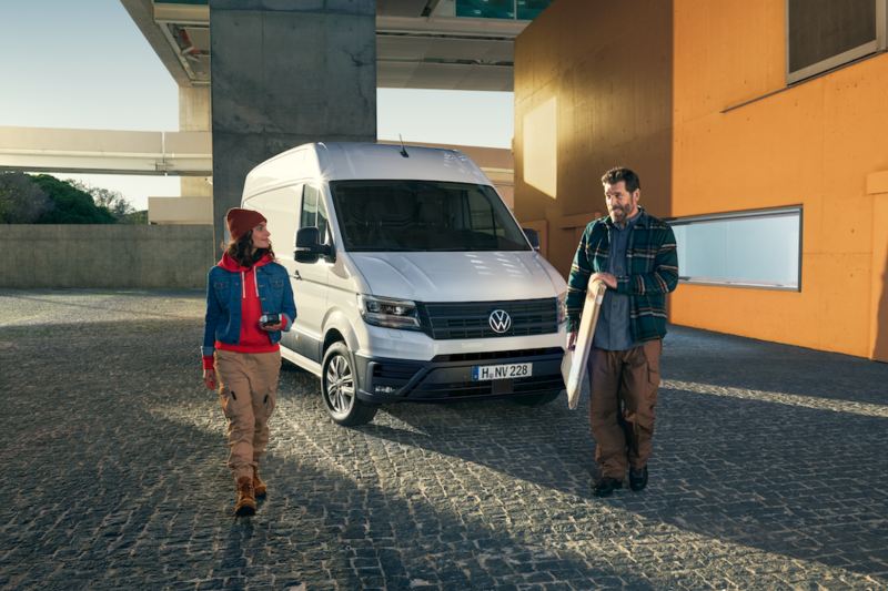 volkswagen crafter diseño exterior