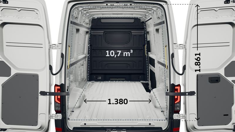 Crafter Kastenwagen Hochdach 50/55 TDI Laderaum