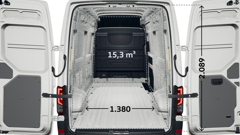 Crafter Kastenwagen Superhochdach 50/55 TDI Laderaum