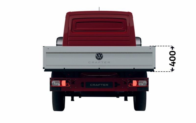 Crafter Skrzyniowy z pojedynczą kabiną L3