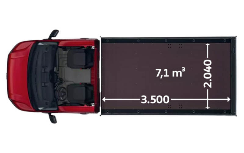 Crafter Skrzyniowy z pojedynczą kabiną L3