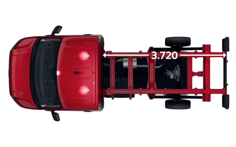 Crafter Podwozie z pojedynczą kabiną L3