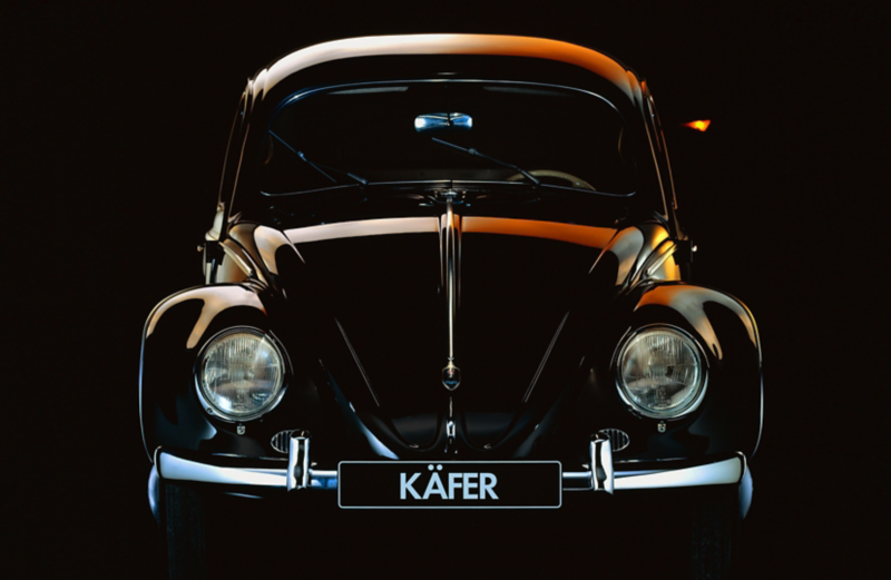 Vista fntale di Volkswagen Kafer Maggiolino.