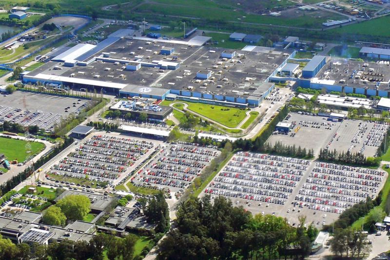 Panorama eines Volkswagen Standortes in Argentinien