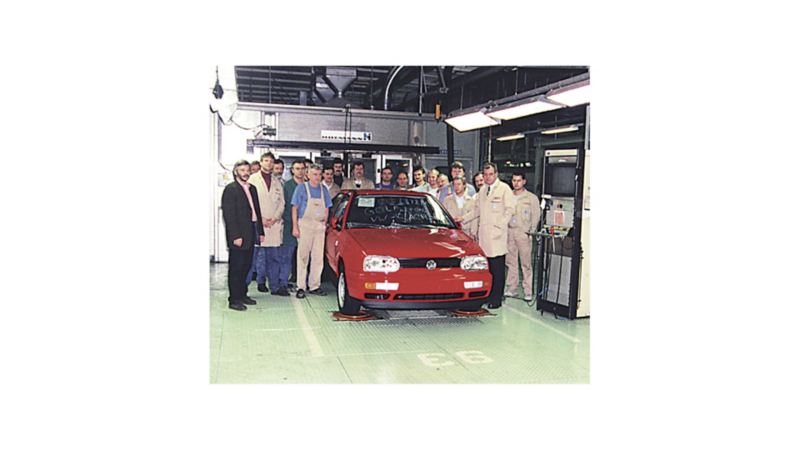 Grudzień 1996 r.: pożegnanie Golfa III