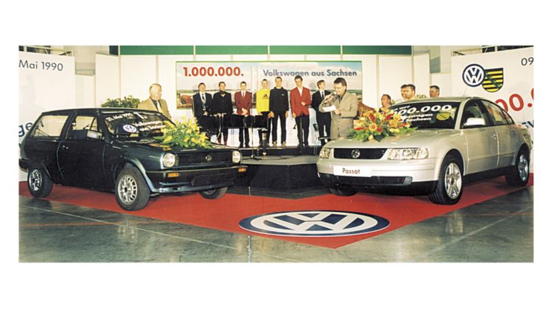 W lipcu 1999 roku obchodzono uroczyście wyprodukowanie w Saksonii milionowego modelu Volkswagena