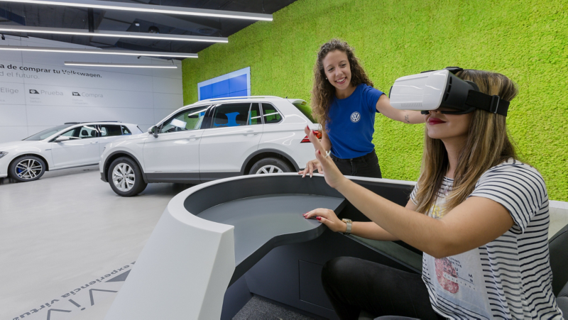 Realidad virtual Digital Showroom 