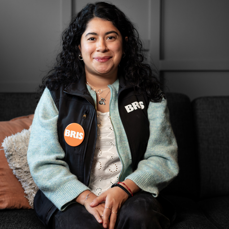 Porträttbild av Nathaly Mejia från Bris