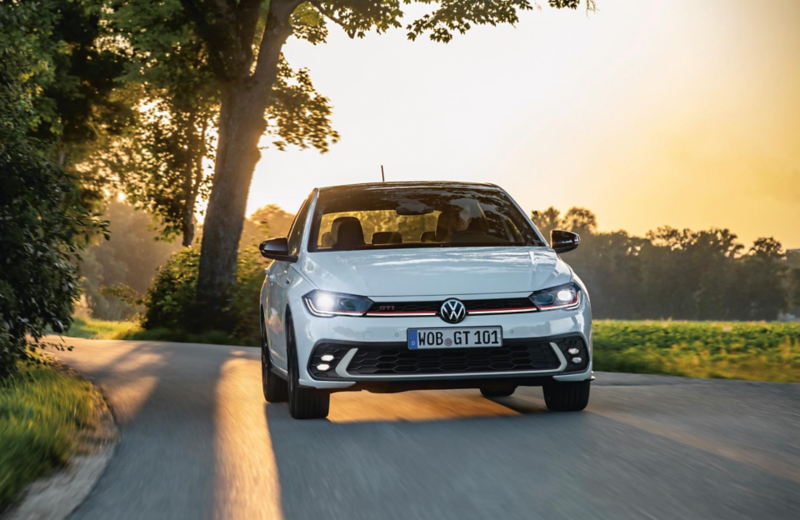 VW Polo 50 Years- sunset