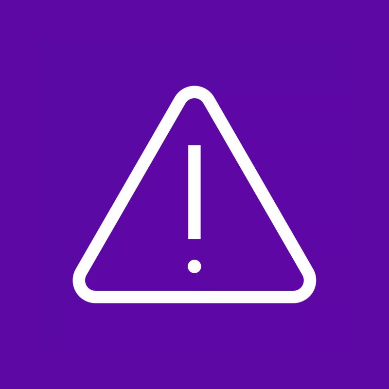 Important icon for warning.