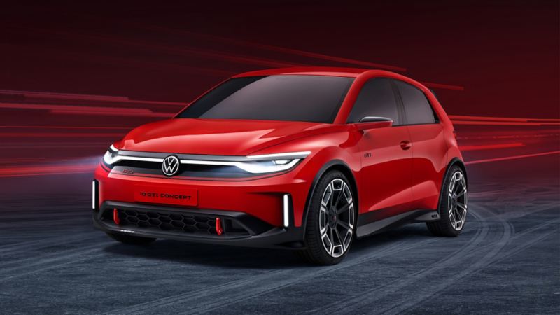 Computer-generated image of front side view of the ID. GTI Concept