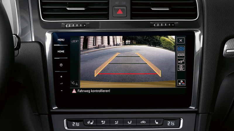 Volkswagen backkamera, Rear Camera