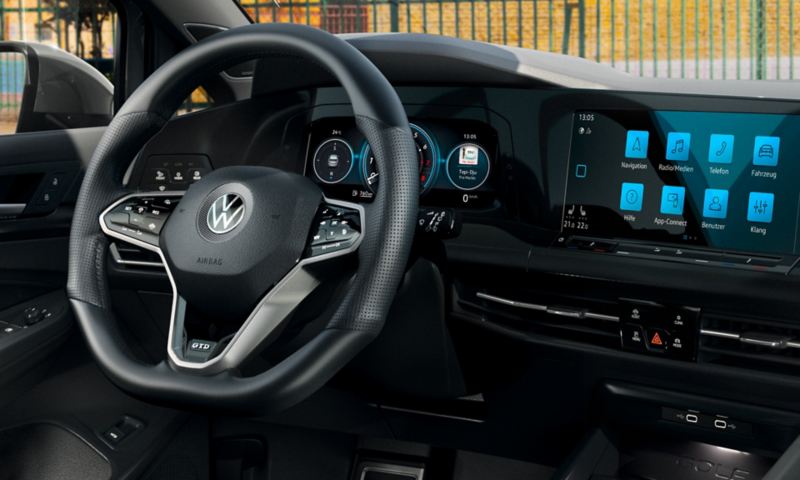 Digital Cockpit Pro de la Golf GTD