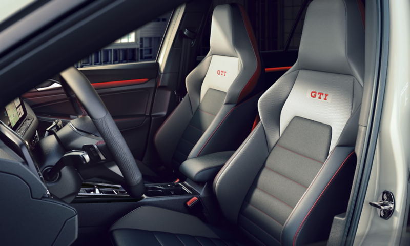 Førersædderne i en golf-gti clubsport