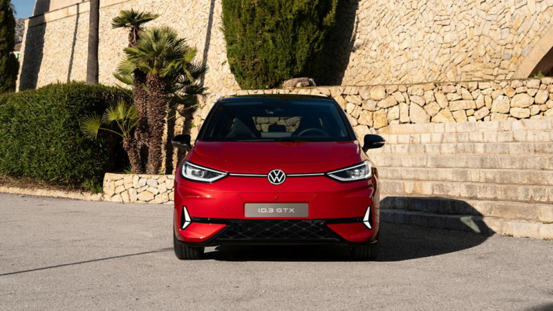 L'ID. 3 GTX dal fronte
