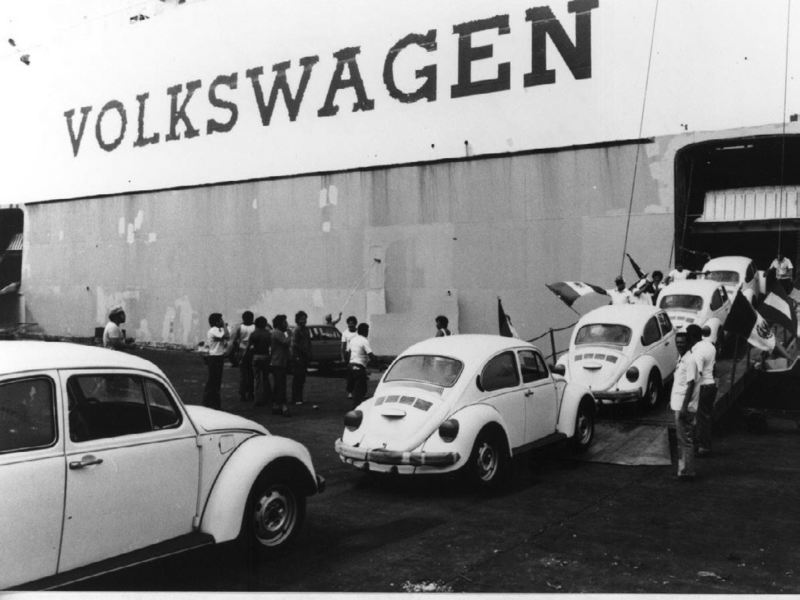 Vochos producidos en planta Volkswagen
