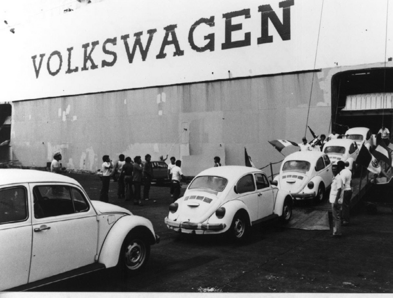 Vochos producidos en planta Volkswagen