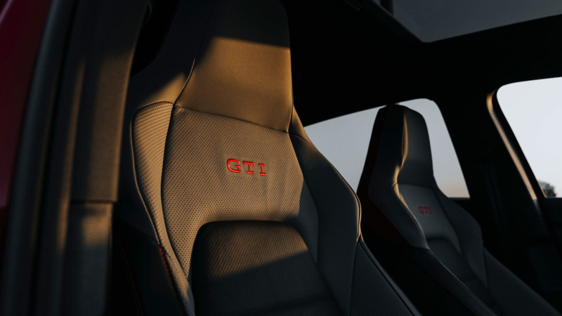 Interior of Golf GTI