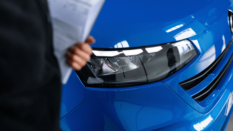 Volkswagen Transporter Van lights