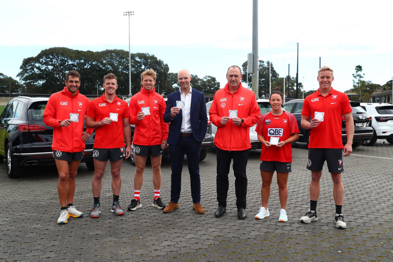 Sydney Swans Volkswagen ambassadors Go Neutral organisation