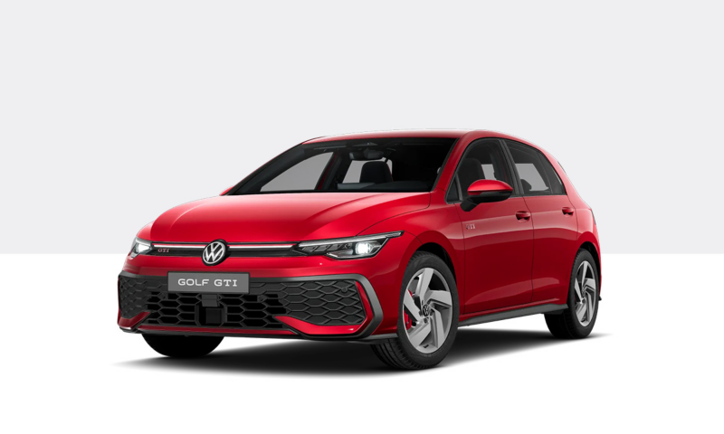 VW Golf GTI in Rot