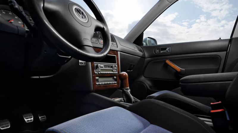 The interior of the Golf 4 – accessories for older models