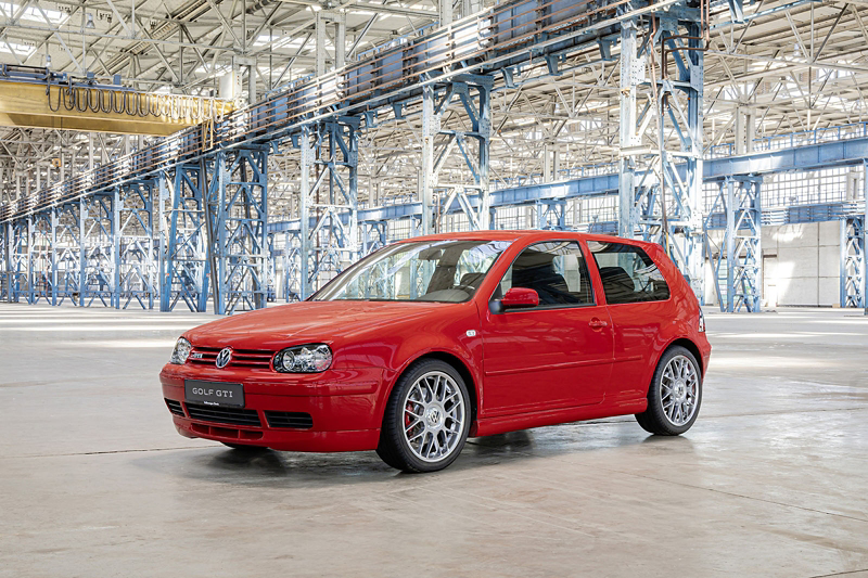 Golf GTI – fjärde generationen (1998-2003).