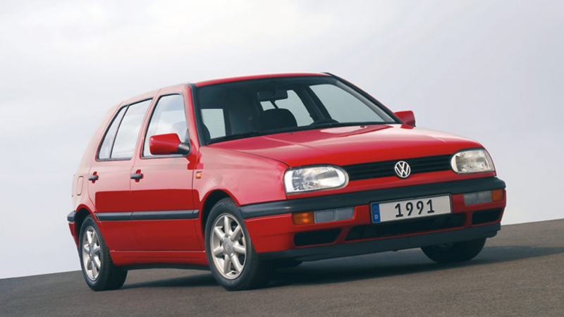 Golf III 1991 rossa