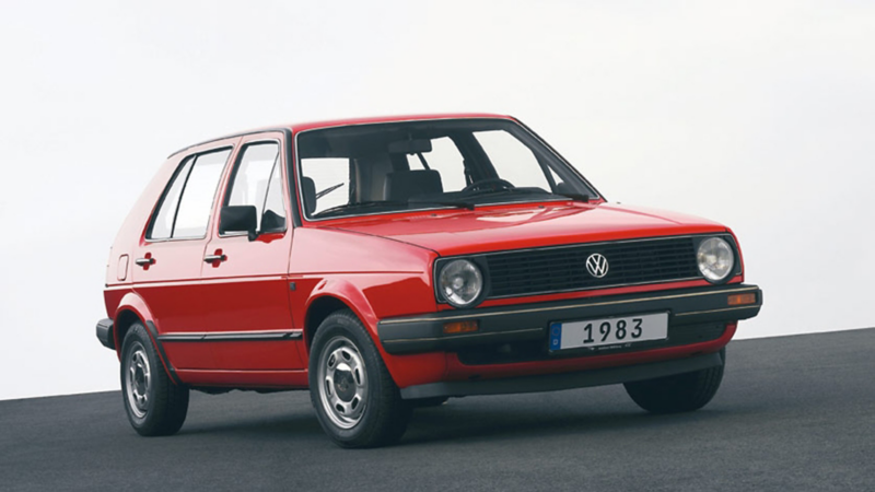 Golf II 1983 rossa