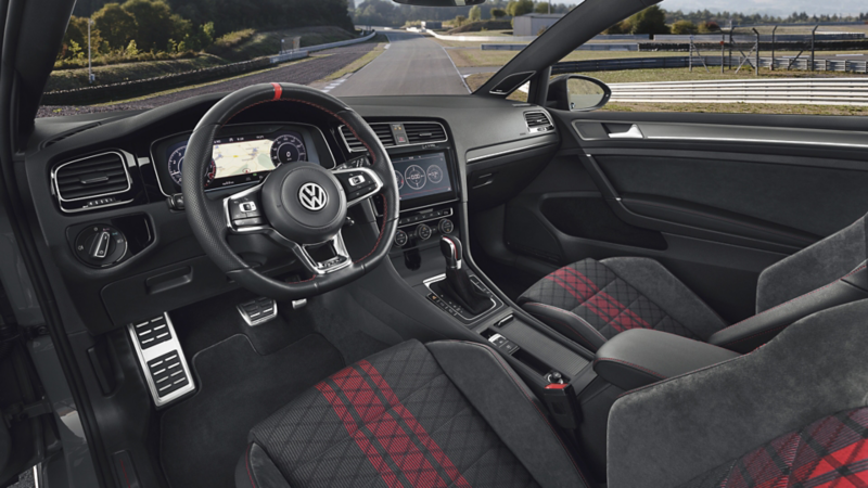 Interiør i en golf gti