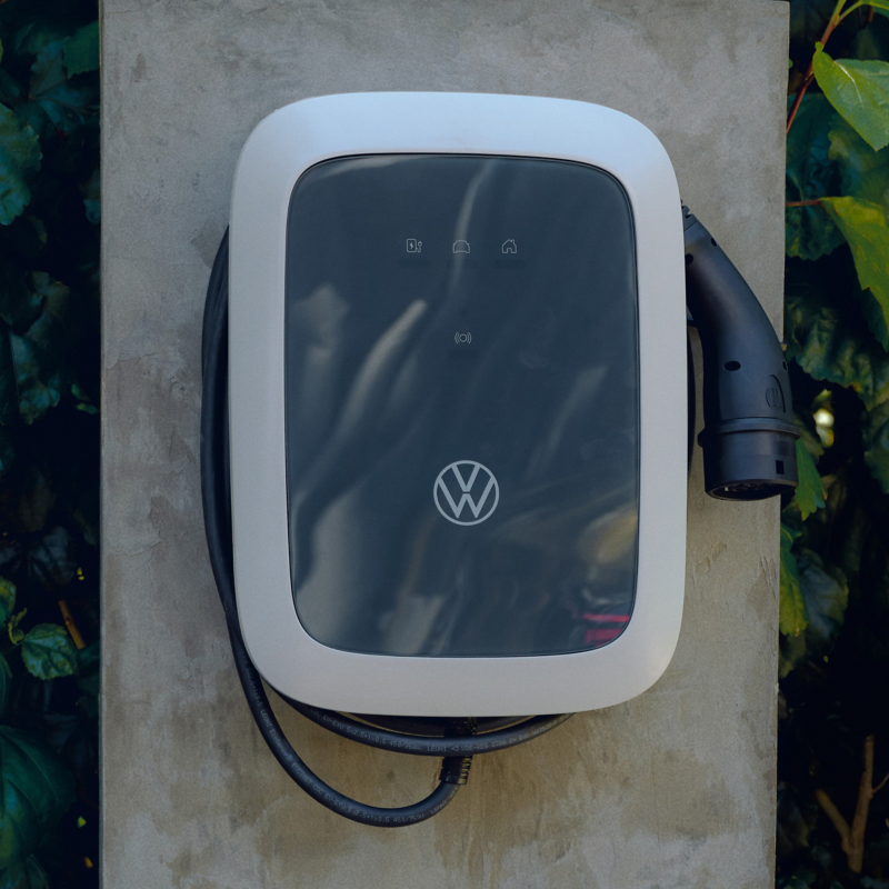 VW ID. Charger laddbox för laddning i hemmet.