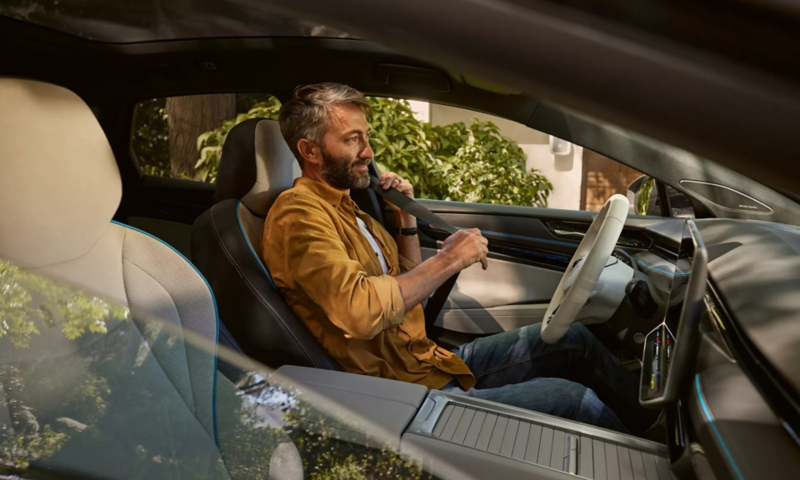 interior de Volkswagen id.7