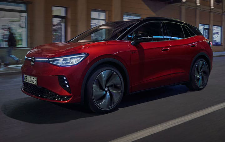 Volkswagen roule en ville