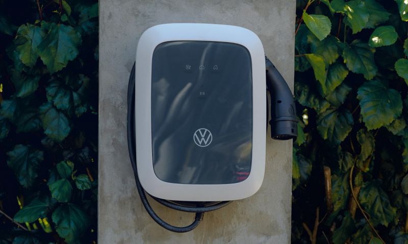 Die VW Wallbox.