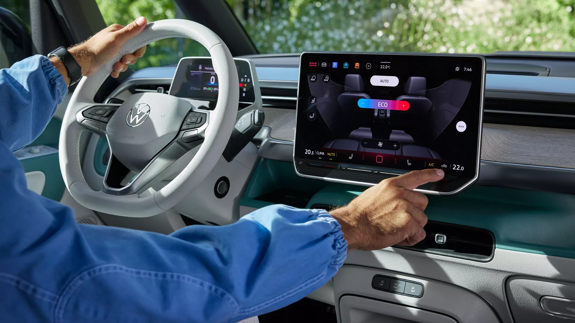 Volkswagen ID. Buzz air conditioning system