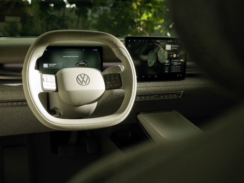 ID. Cross steering wheel