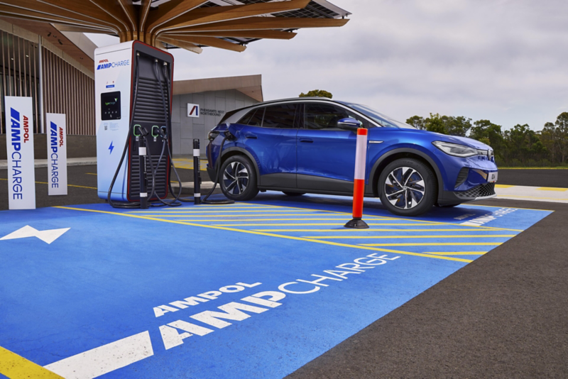 Ampol AmpCharge point