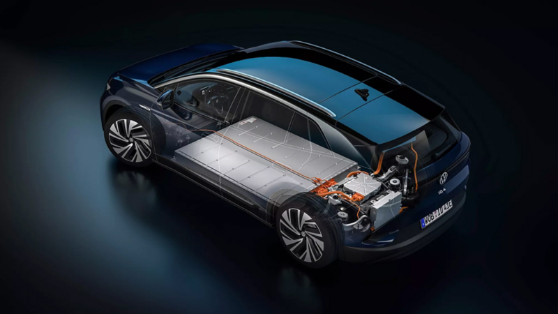 Lithium ion battery diagram