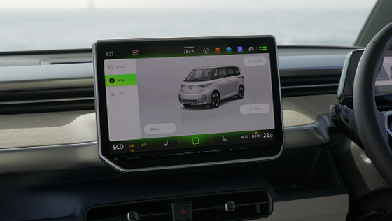 VW ID. Buzz dashboard.