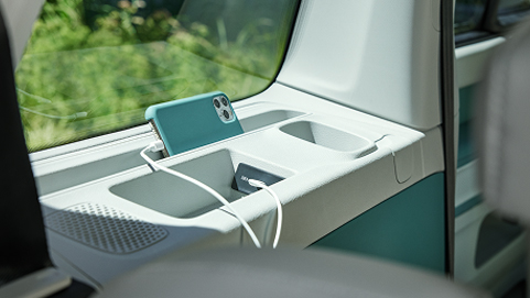 Phone charging in ID.Buzz