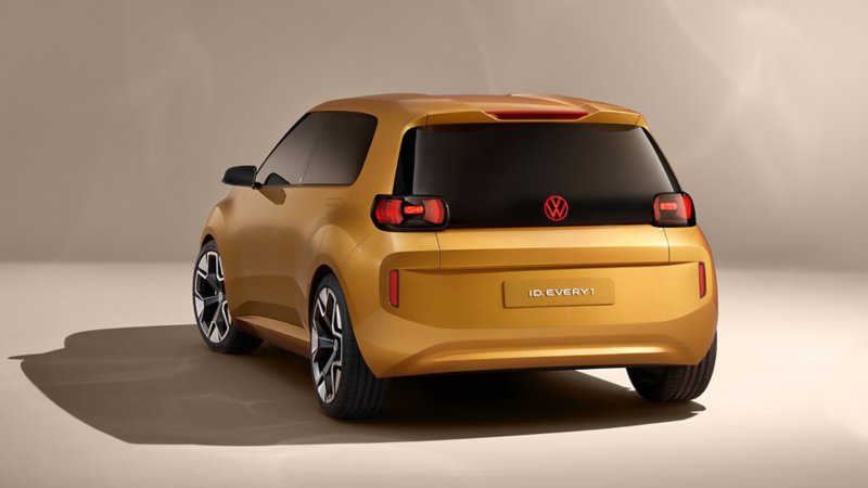 vw id every1 konseptbil sett bakfra