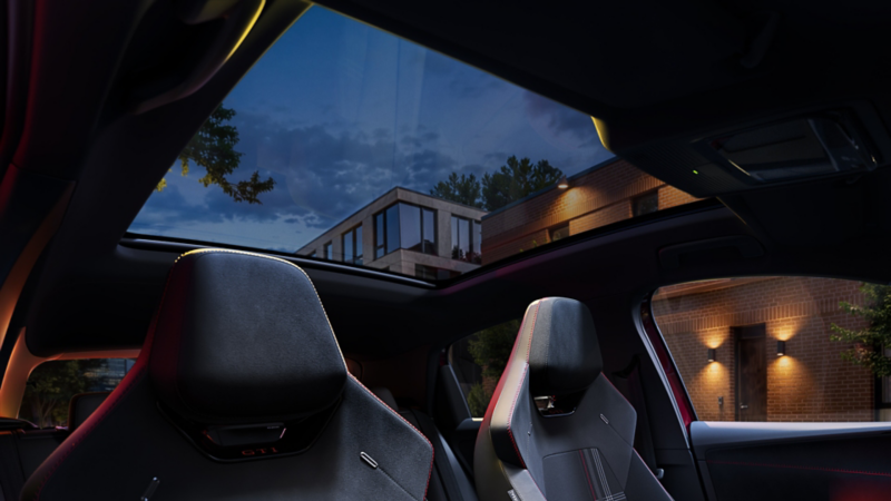 Interior view of the ID. Polo GTI